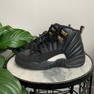 Jordan 12 Black (Big Kid)